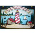 Custom Printed Rugs Custom Printed Rugs Dm-27 Light House Door Mat DM  27